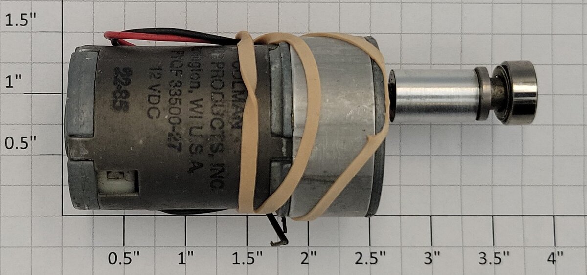 Barber-Colman FYQF33500-27 12-Volt DC Can Motor