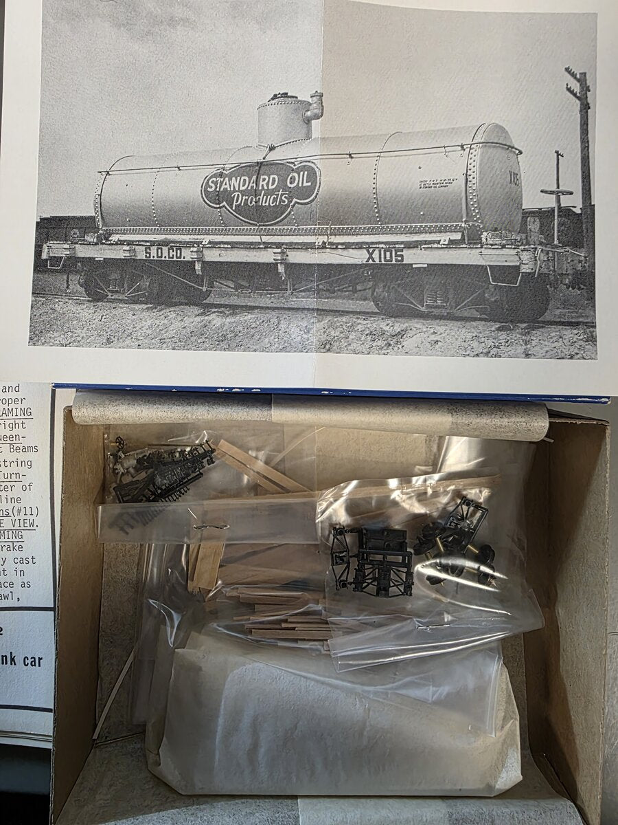 Classic Miniatures CM-502 HOn3 Standard Oil Tank Car Kit