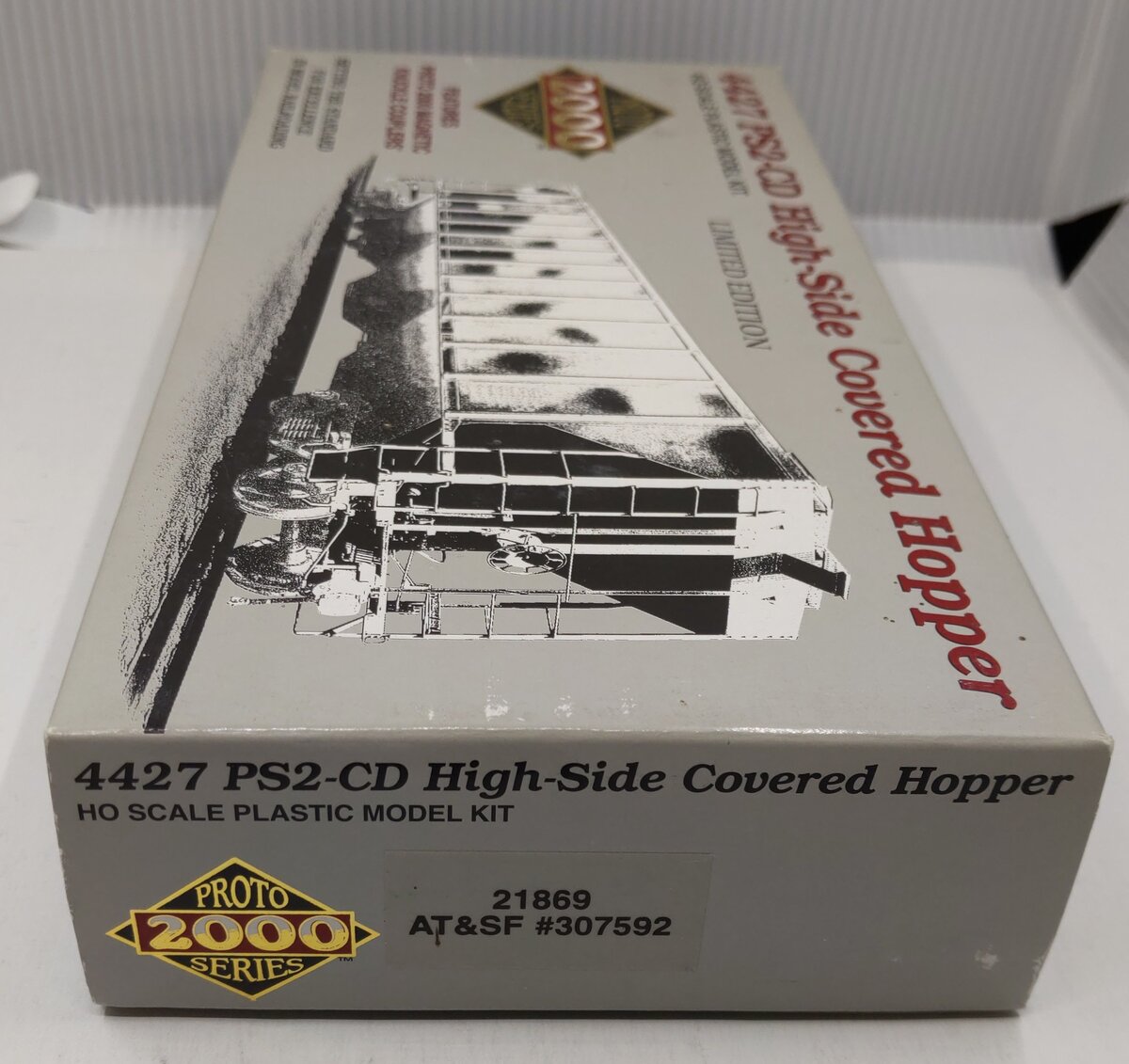 Proto 2000 HO 21870 4427 AT&SF PS2-CD HighSide Covered Hopper Plastic Kit:307592