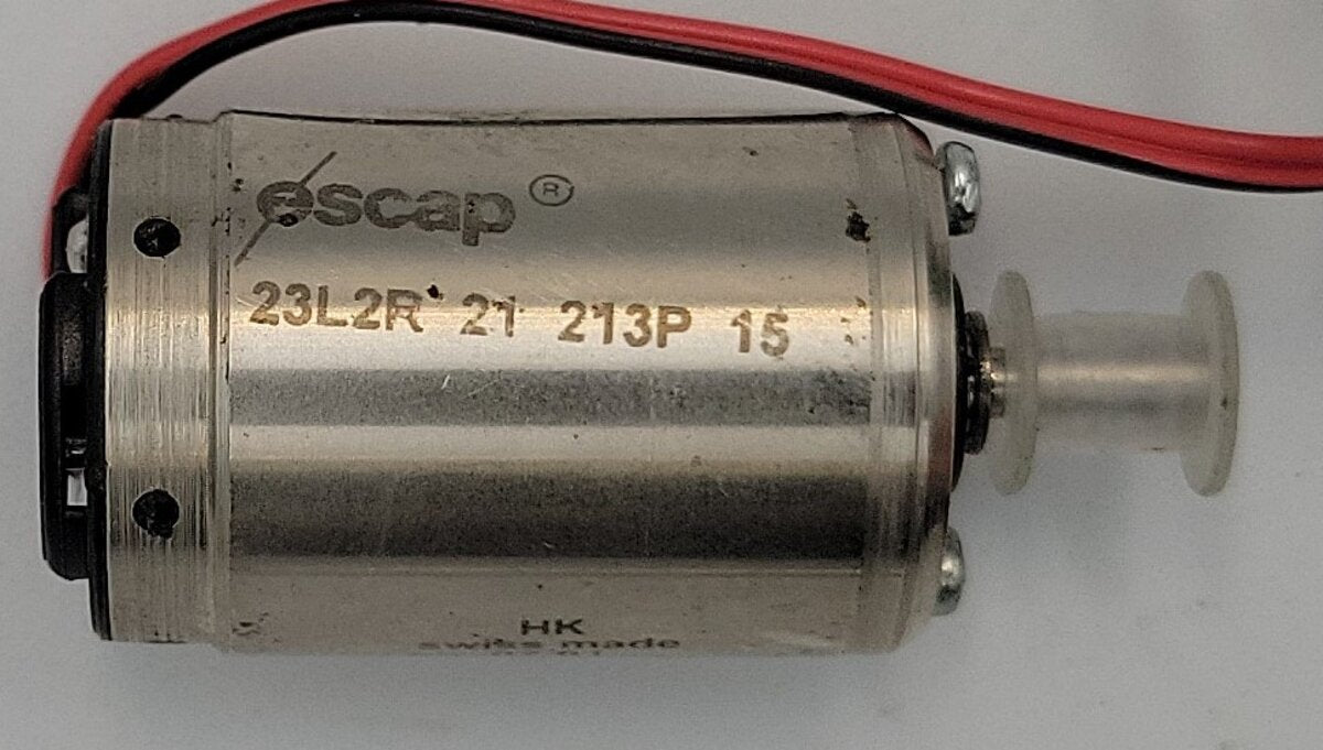 Escap 23L2R  21 213E 15 12-Volt DC Can Gear Motor