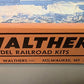 Walthers 933-50241 O GA 4 Wheel Nystrom Trucks 36' Scale Metal Wheels