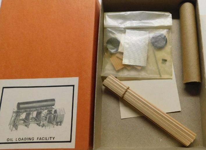 Sugar Pine Models 1105 Oil Loading Facility Building Kit