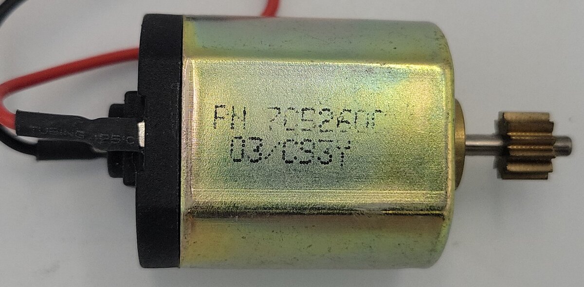 Acme 7052600 12 Volt DC Can Motor with 7.5mm Gear and Wire