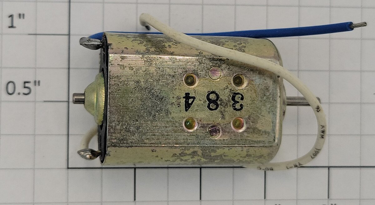 Acme 384 12 Volt DC Can Motor with Wire