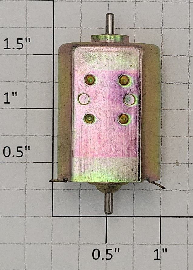 Acme CC9P 12 Volt DC Dual Shaft Flat Can Motor