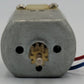 Mabuchi FK-281 12 Volt DC Flattop Can Motor with Gear and Wire