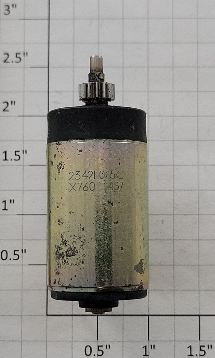 Faulhaber 2342L015C 12-Volt DC Can Motor with Gearhead