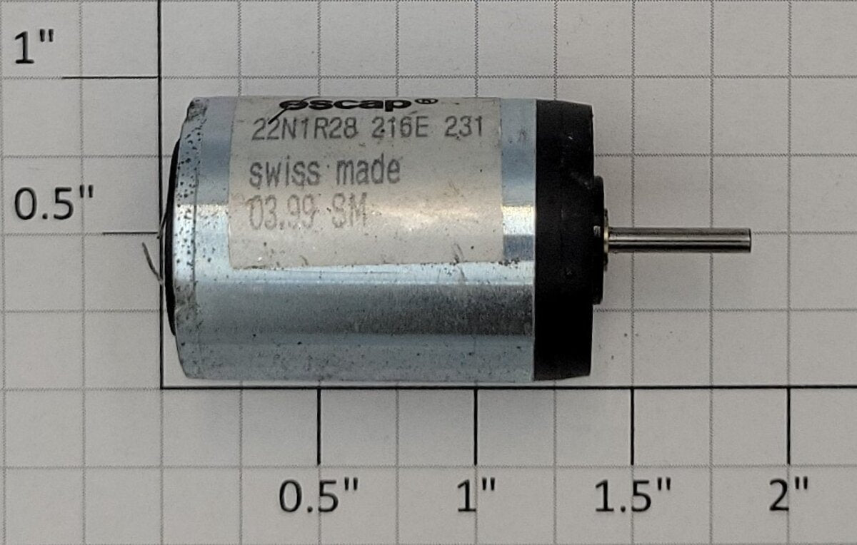 Escap 22N1R28 216E 231 6-Volt DC Can Motor