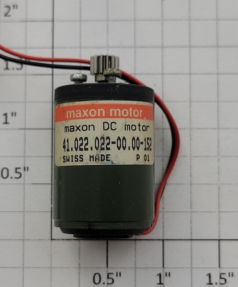 Maxon 41.022.022-00.00-152 12-Volt DC Can Motor