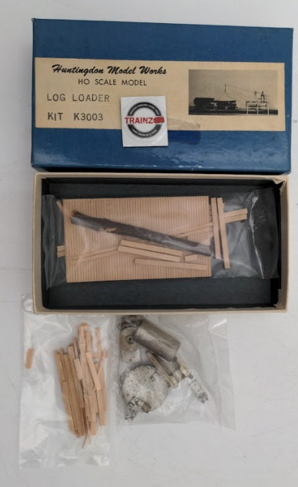 Huntington Model Works K3003 HO Scale Log Loader Wood and Diecast Kit