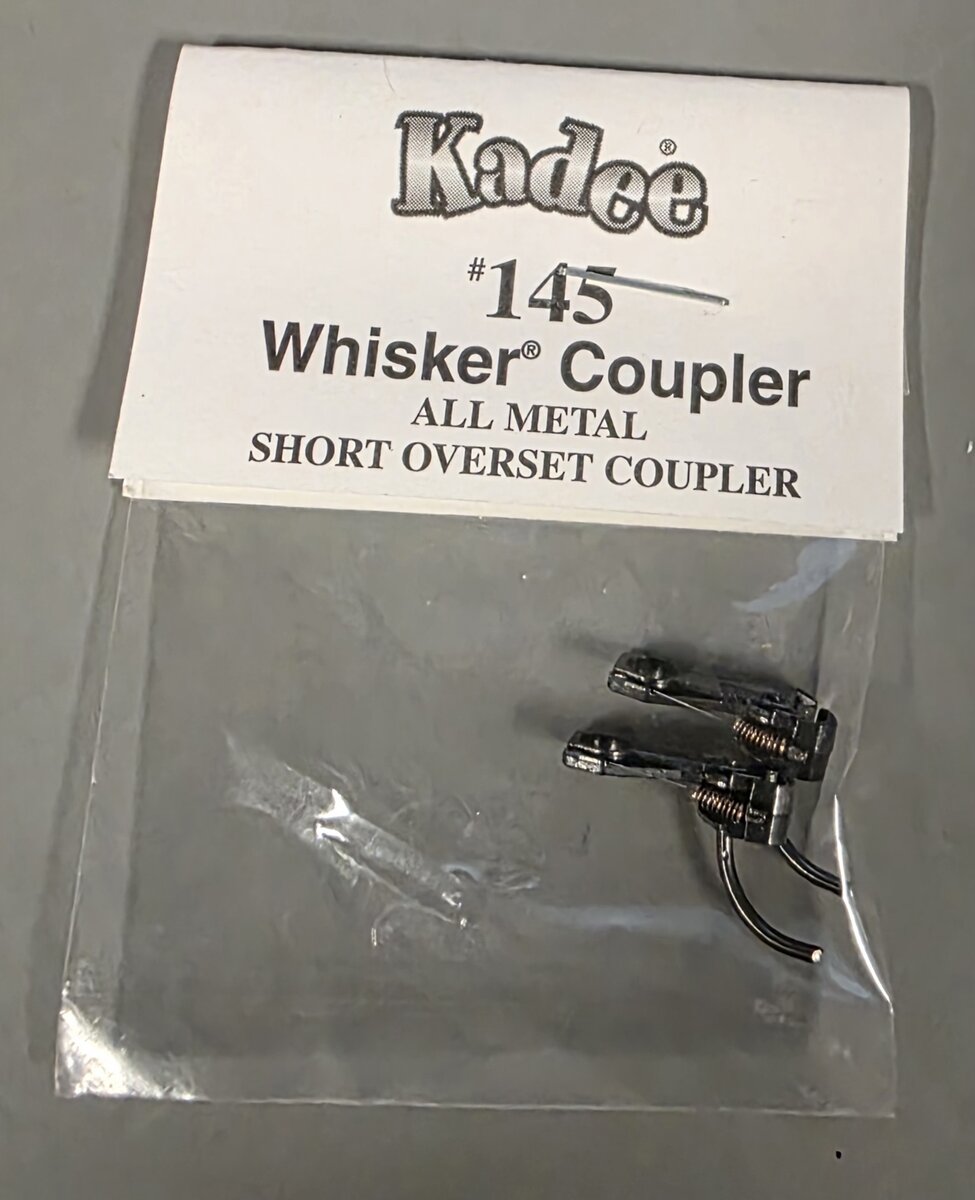 Kadee 145 HO All Metal Short Overset Coupler