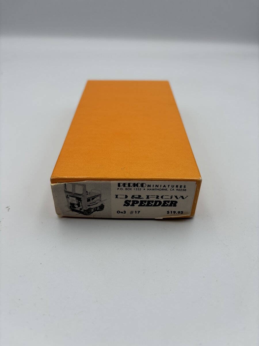 Period Miniatures 17 D&RGW Speeder