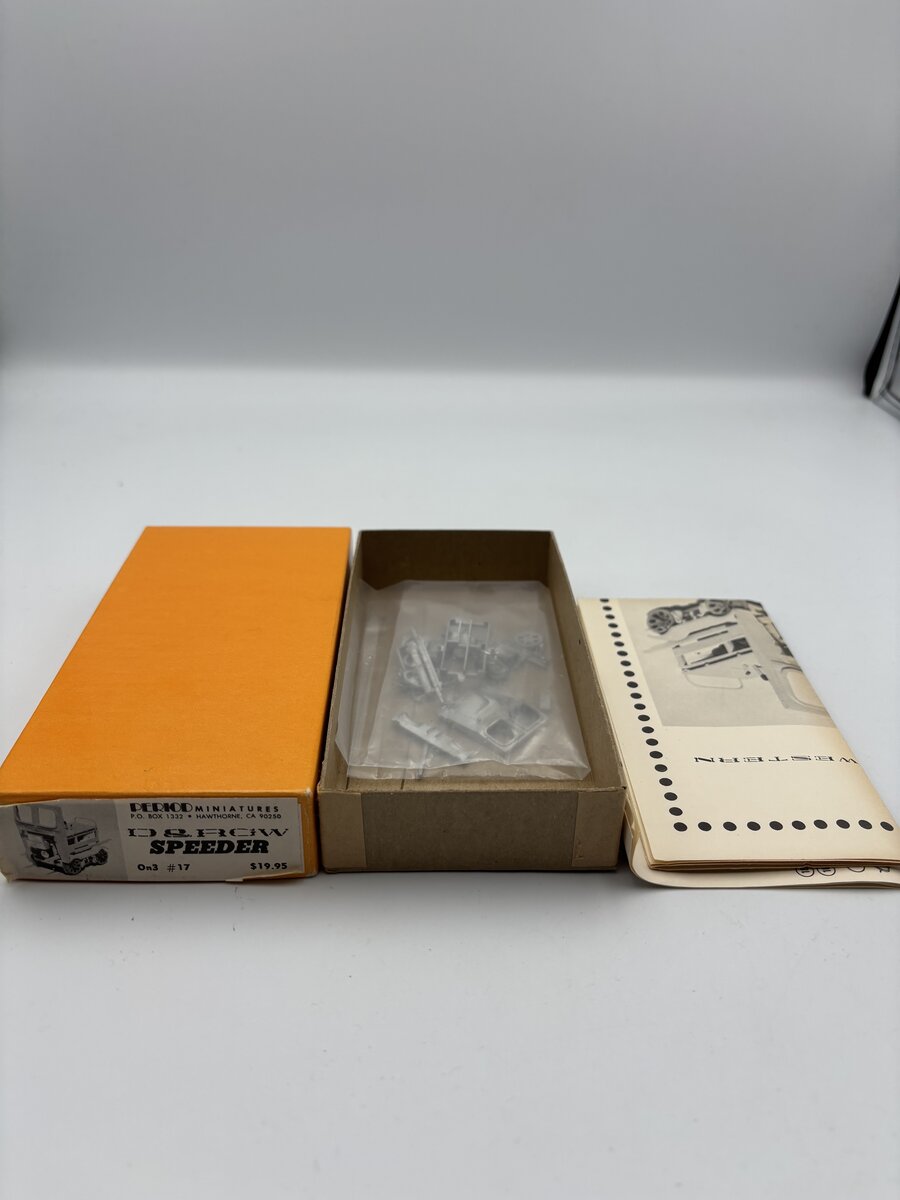 Period Miniatures 17 D&RGW Speeder