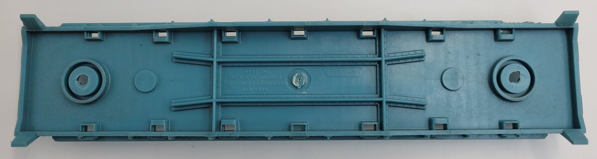 Lionel 6511-2 Teal Flatcar Frame
