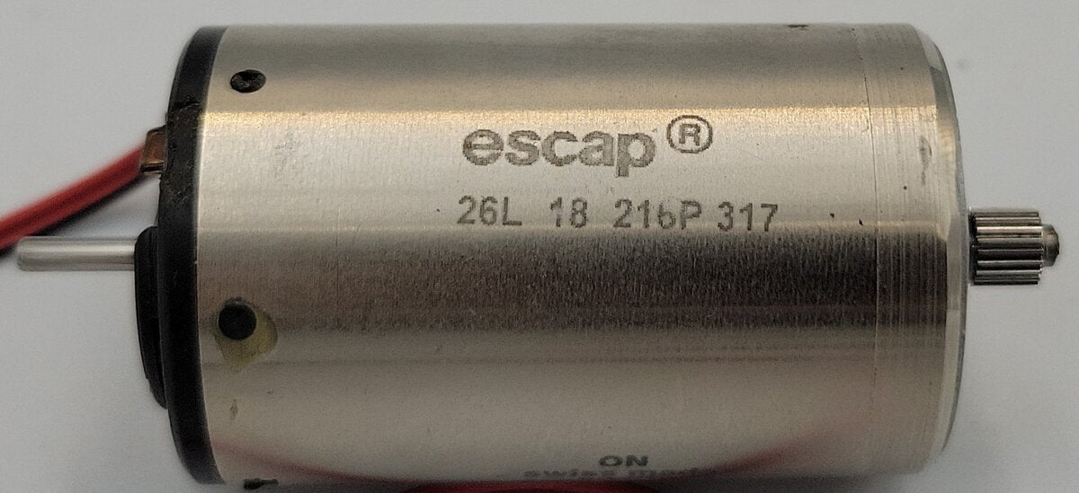 Escap 26L 18 216P 317 18 Volt DC Can Motor
