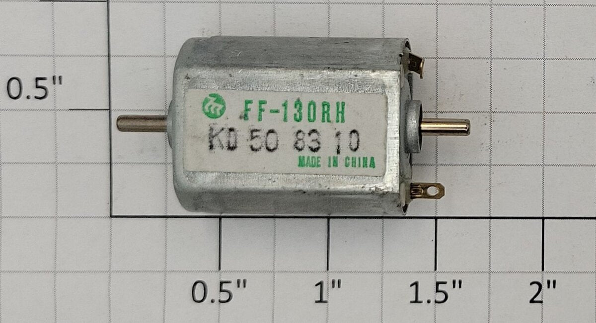 Mabuchi FF-130RH 3.5-Volt DC Can Motor