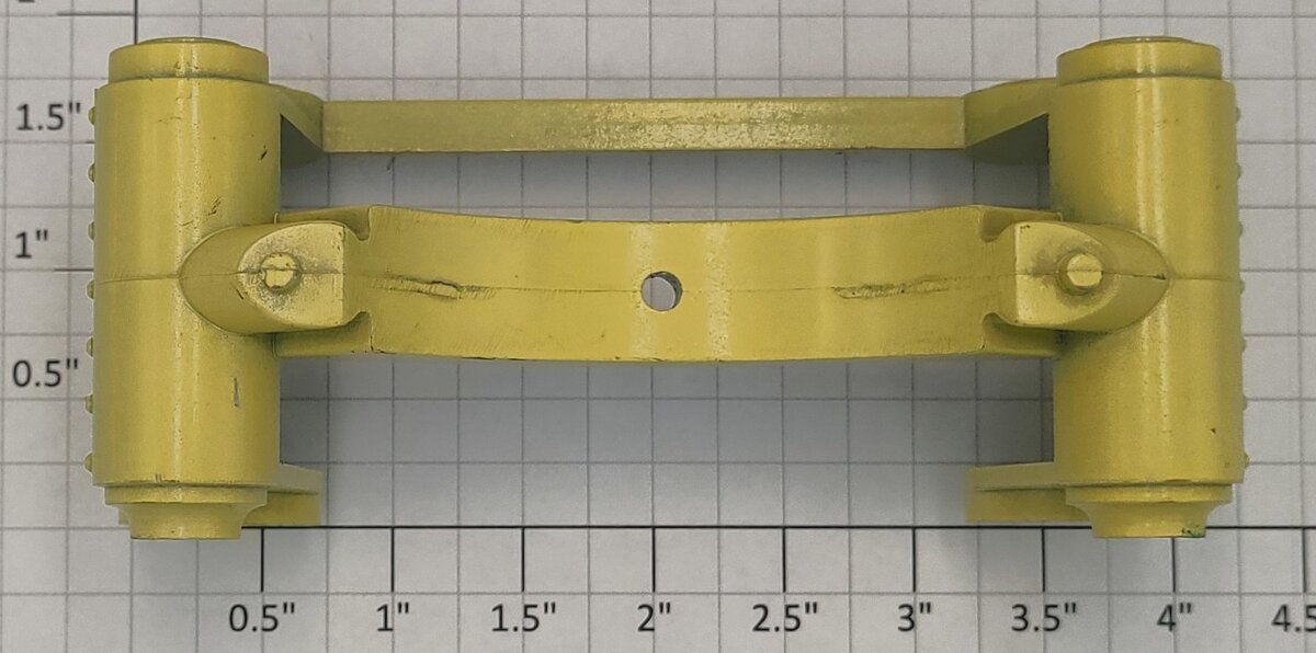 MTH TP-SL00103 Canary Yellow Steam Chest - Fits 384, 390, 1390E, 2390E, 1384