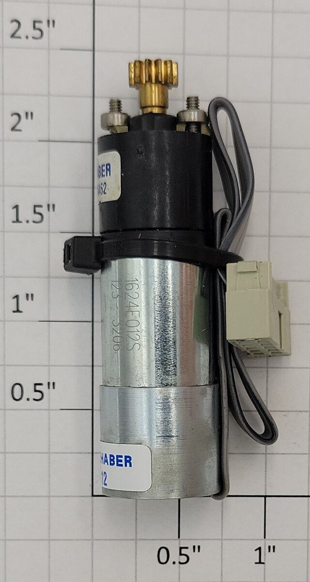 Faulhaber 1624E012S 12-Volt DC Motor with Gearbox, Encoder and Wire