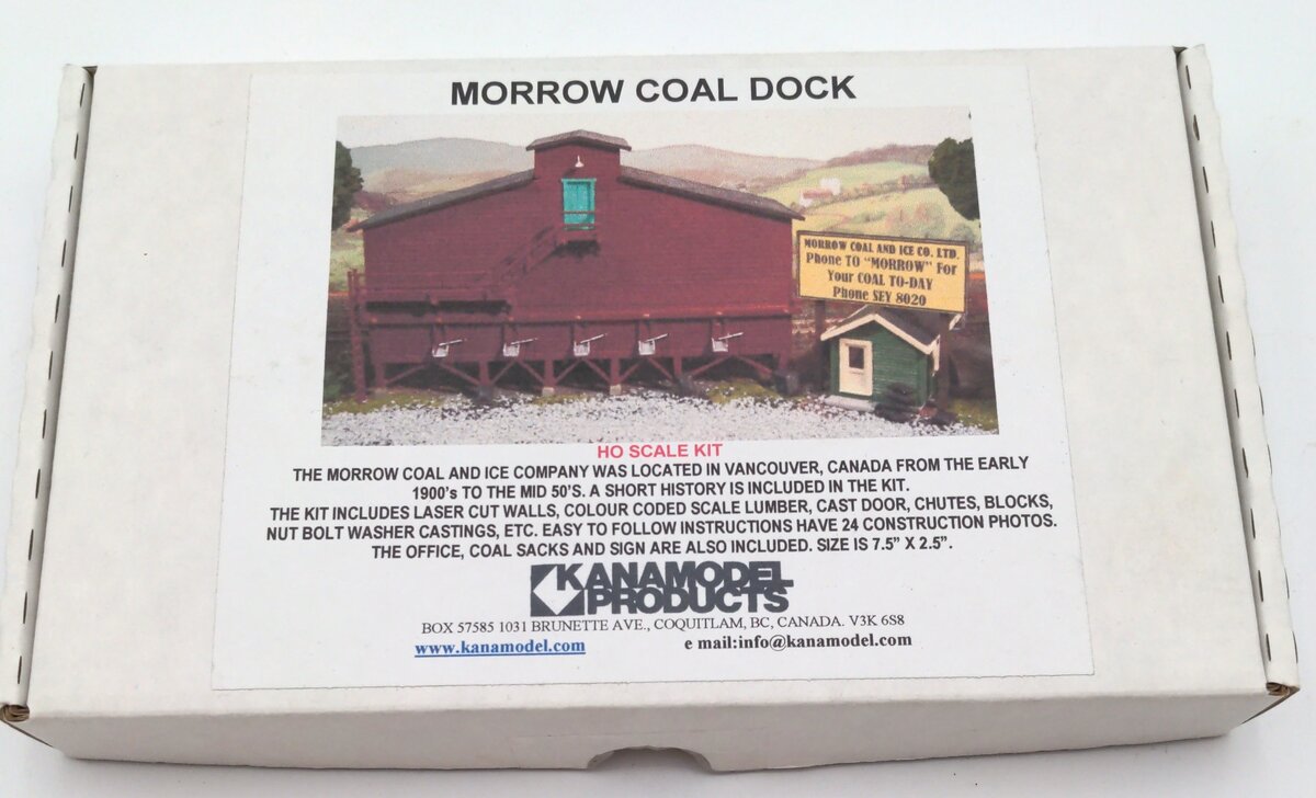 Kanamodel Products HO Scale Morrow Coal Dock
