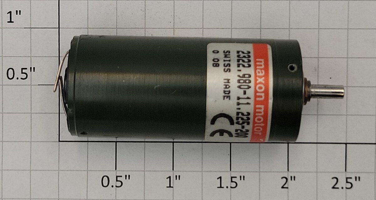 maxon 2322.980-11.225-200 18 Volt DC Can Motor