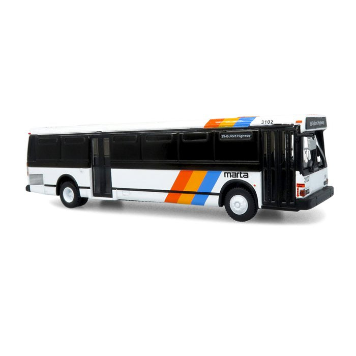 Iconic Replicas 87-0623 1:87 MARTA Atlanta 1980 Grumman 870 Transit Bus
