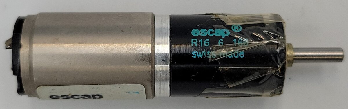Escap 17N78213E1 7.5-Volt DC Can Motor with Gearbox