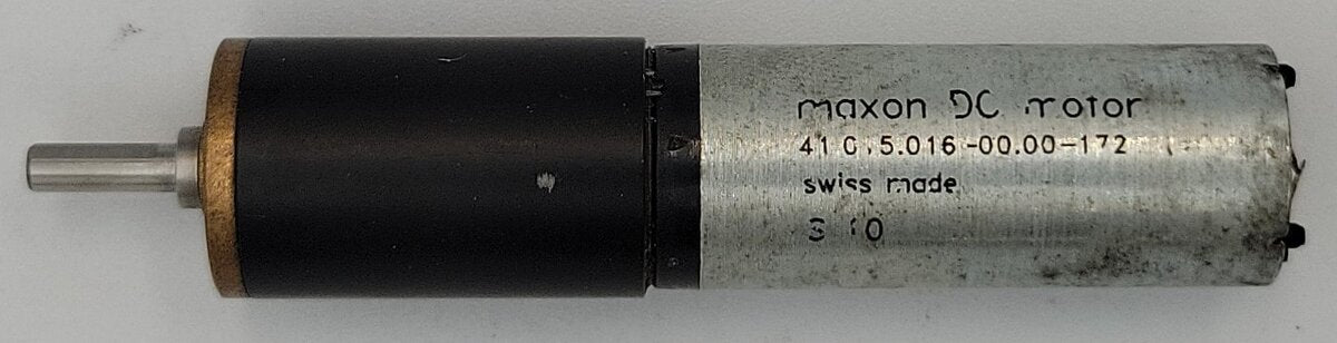 maxon 41.015.016-00.00-172 12-Volt DC Motor with Gear Reducer