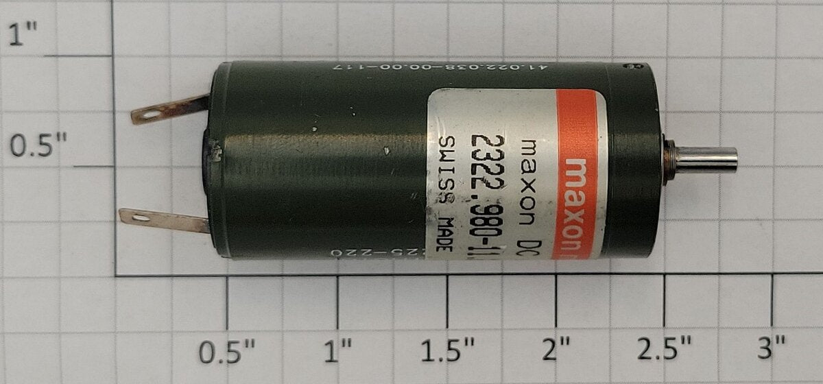 maxon 2322.980-11.225-200 18-Volt DC Can Motor