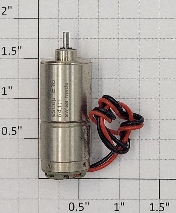 Escap 16TC112070 12-Volt DC Can Motor with Gearbox and Wire