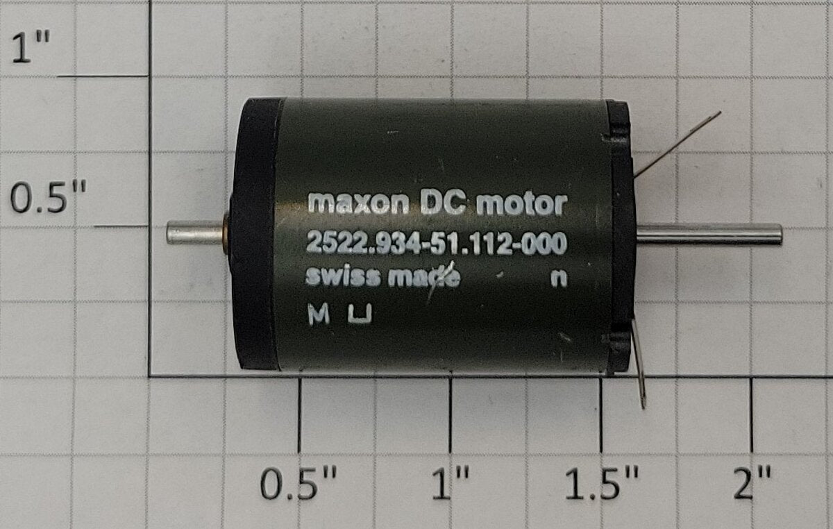 Maxon 2522.934-51.112-000 20-Volt DC Can Motor