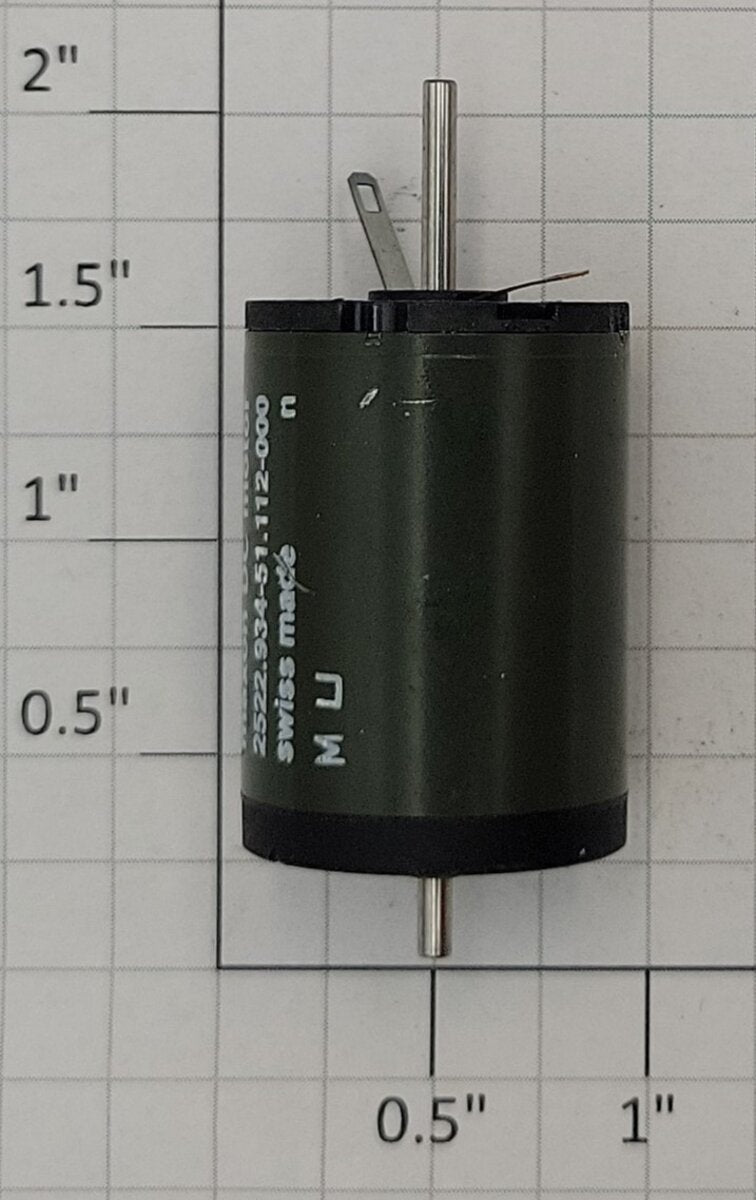 Maxon 2522.934-51.112-000 20-Volt DC Can Motor