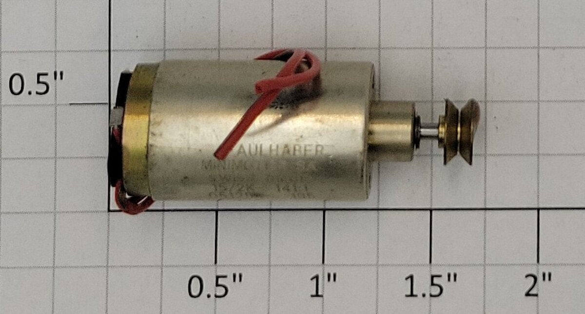 Faulhaber 1516E012S 12-Volt DC Can Micromotor with Gearbox
