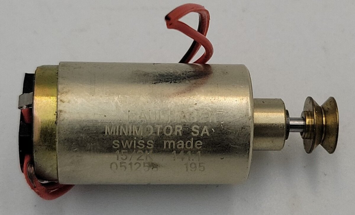 Faulhaber 1516E012S 12-Volt DC Can Micromotor with Gearbox