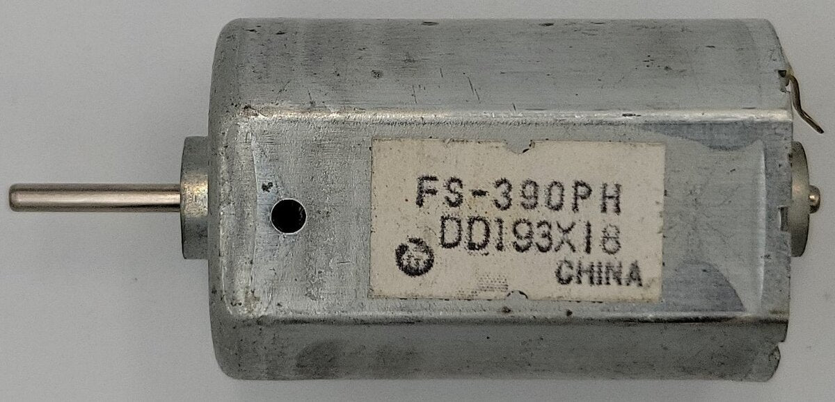 Mabuchi FS-390PH 12-Volt DC Flattop Can Motor