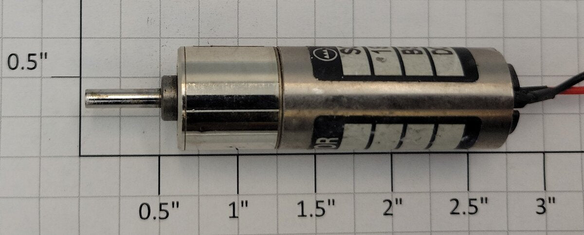 Sayama SCL 16G-3502-FT2 12 Volt DC Can Motor with Gearhead