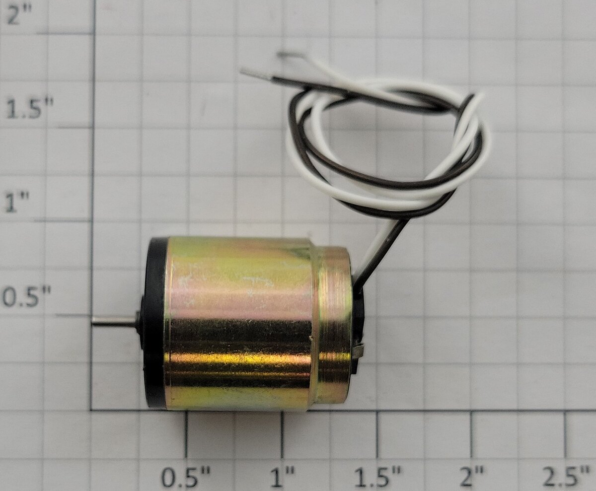 Faulhaber 2225H012S 12-Volt DC Can Motor with Wire