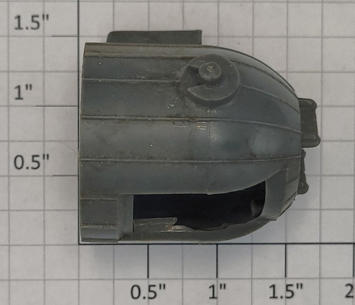 Lionel 3520-12 O Gauge Gray Plastic Searchlight Housing