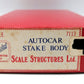 Scale Structures 7113 HO Autocar Stake Body Kit