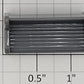 Plasticville PV-73 Flyerville Dark Gray Plastic Bench
