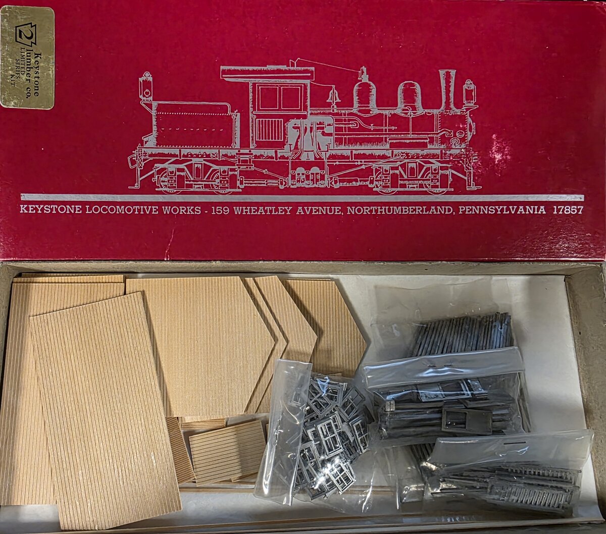 Keystone Locomotive HO-122 HO Scale Keystone Company Houses Buillding Kit