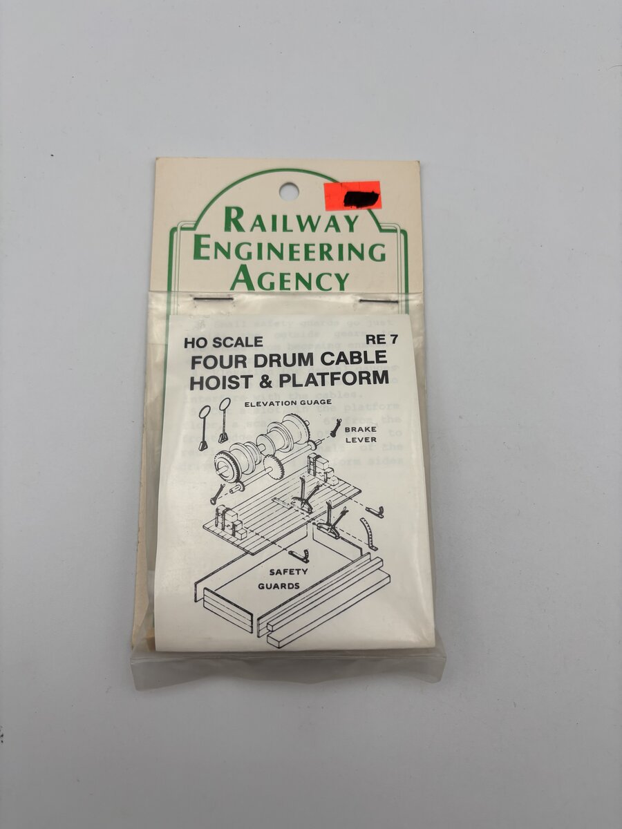 Railway Engineering RE7 Four Drum Cable Hoist & Platform