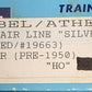 Athearn 1084-4/3 HO Bev-Bel Seaboard Air Line Silver Meteor Red 40' Boxcar Kit