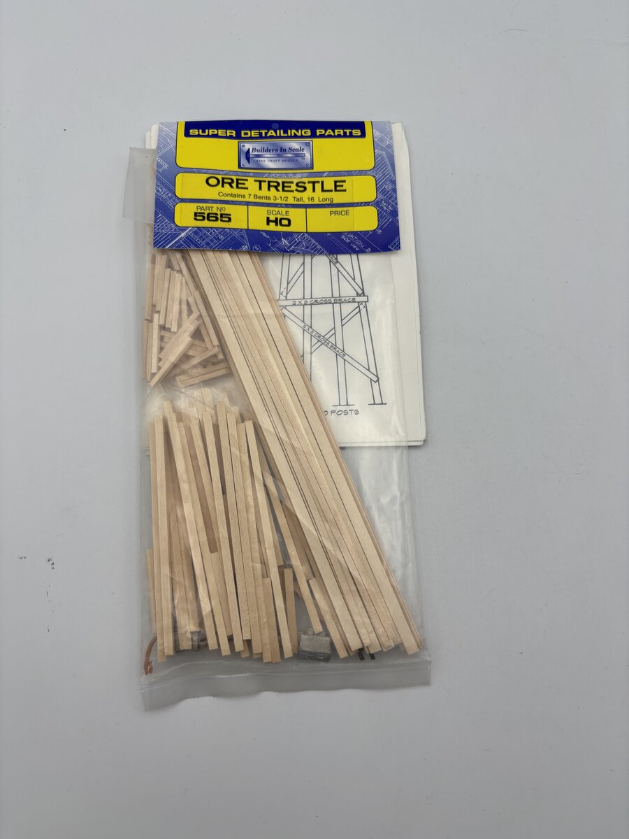 Builders-in-Scale 565 HO Ore Trestle
