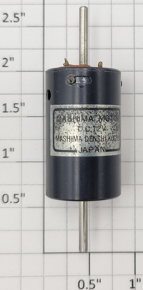 Mashima M-20-33D HO 12-Volt DC Dual Shaft Can Motor