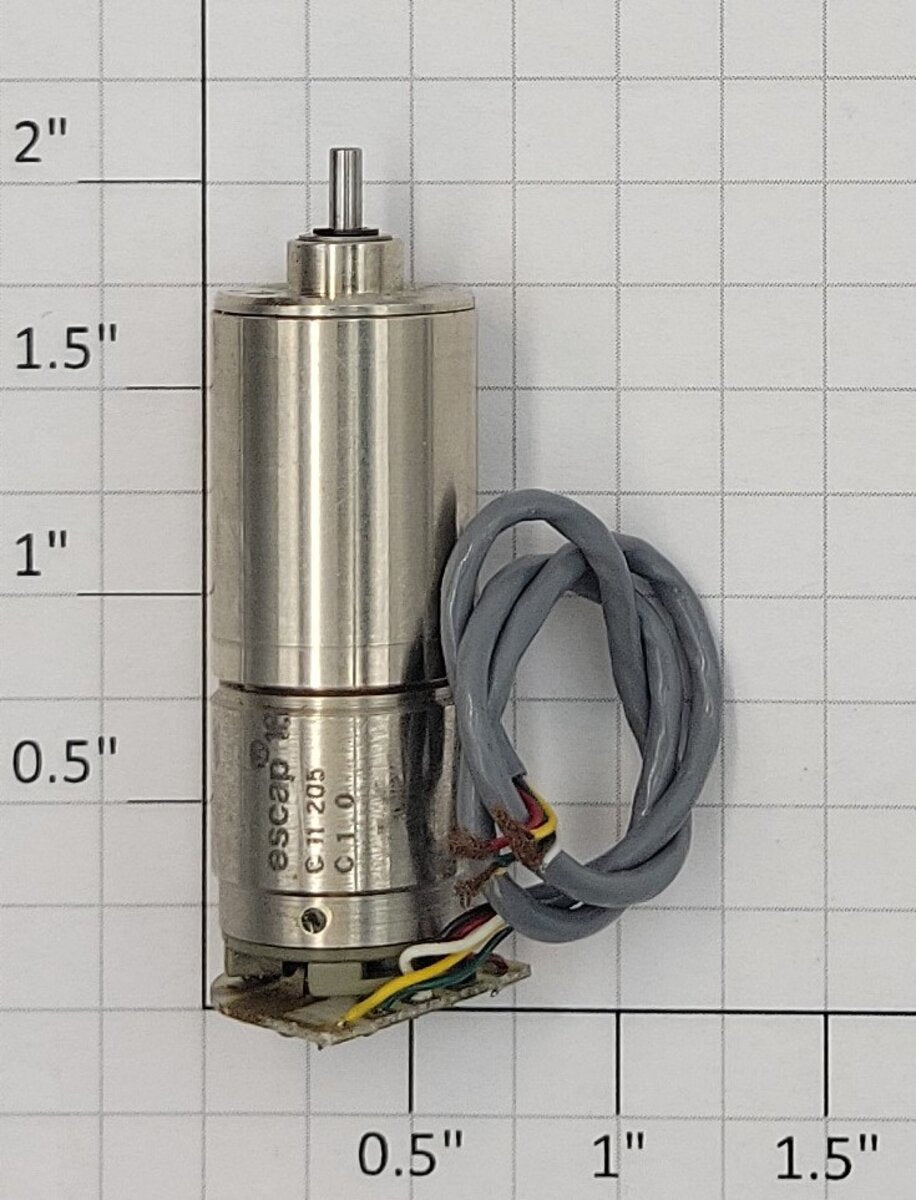 Escap 16C11-205C.1 12-Volt DC Can Motor with Gearbox, Decoder and Cable