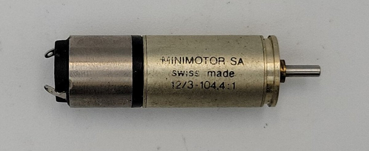 Faulhaber 1212E006G 6 Volt DC Can Minimotor with Gearbox
