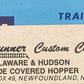 Athearn 124 Delaware & Hudson 55' Ribside Covered Hopper Building Kit