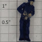 Lionel 3428-12 Blue Mailman Figure with Magnet