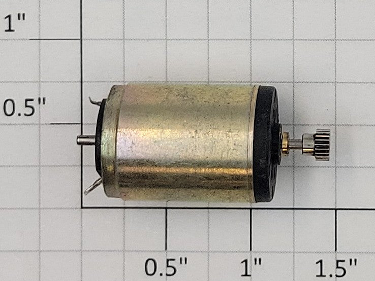 Faulhaber 1724T003S 3-Volt DC Can Motor with Pinion Gear