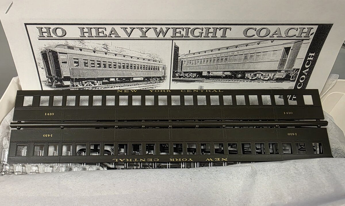 Branchline Trains 5101 HO New York Central Single Window Coach Kit